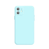 Matte Mint Blue Soft Case (iPhone 12 Mini)