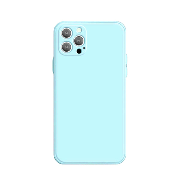 Matte Mint Blue Soft Case (iPhone 12 Pro Max)