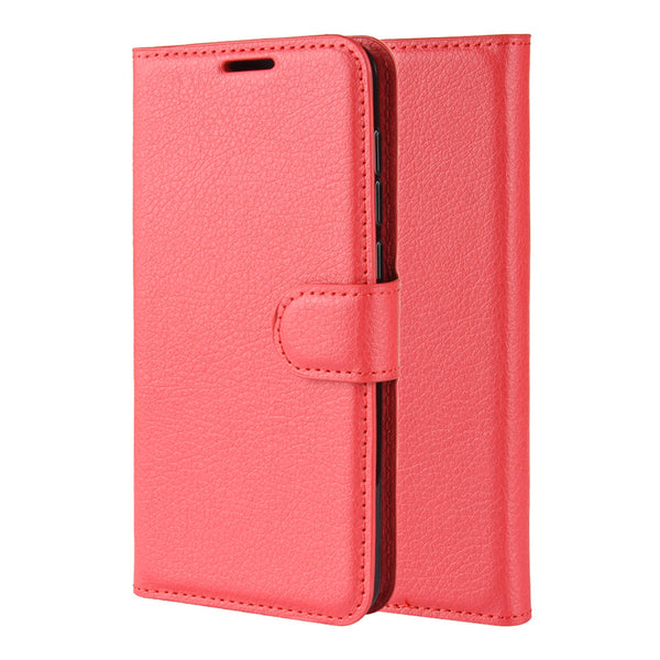 Red Leather Wallet Case (iPhone 12 Mini)
