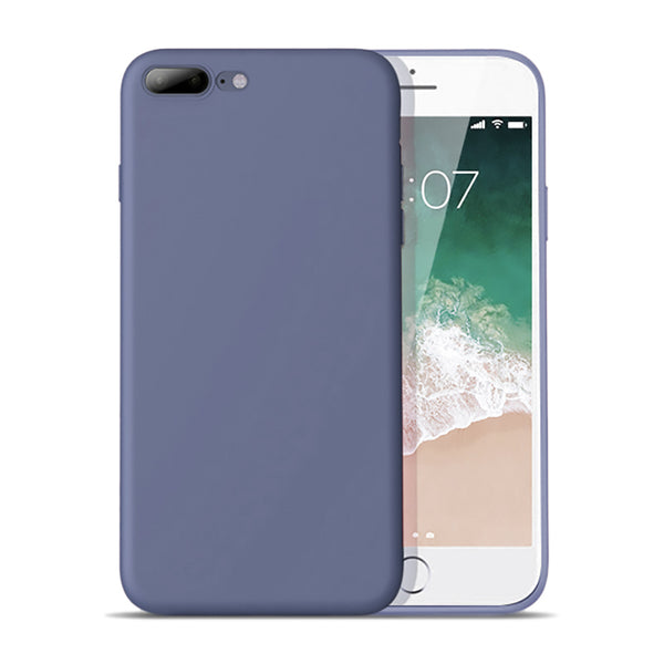 Matte Lavender Grey Soft Case (iPhone 7+/8+)