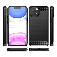 Black Brushed Metal Case (iPhone 13 Mini)