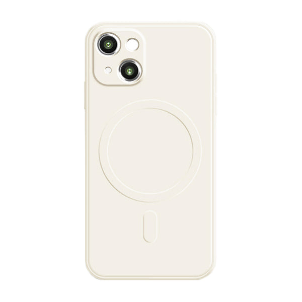 White MagSafe Soft Case (iPhone 13 Mini)