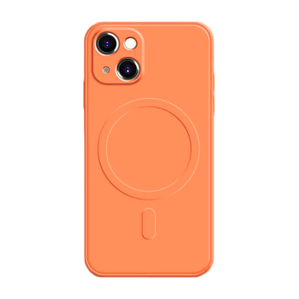 Orange MagSafe Soft Case (iPhone 13 Mini)