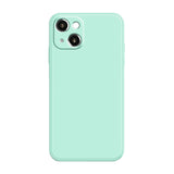 Matte Mint Blue Soft Case (iPhone 13 Mini)