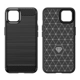 Black Brushed Metal Case (iPhone 14)