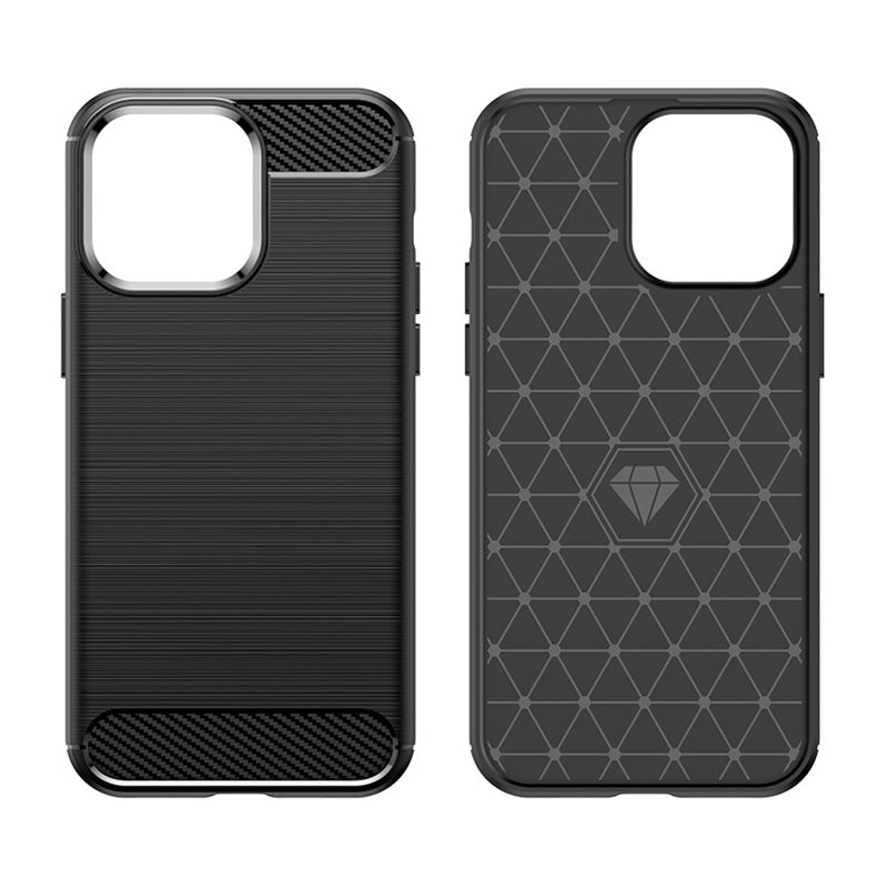 Navy Brushed Metal Case (iPhone 14 Pro Max)