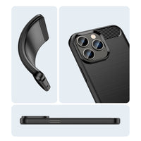 Grey Brushed Metal Case (iPhone 14 Pro Max)