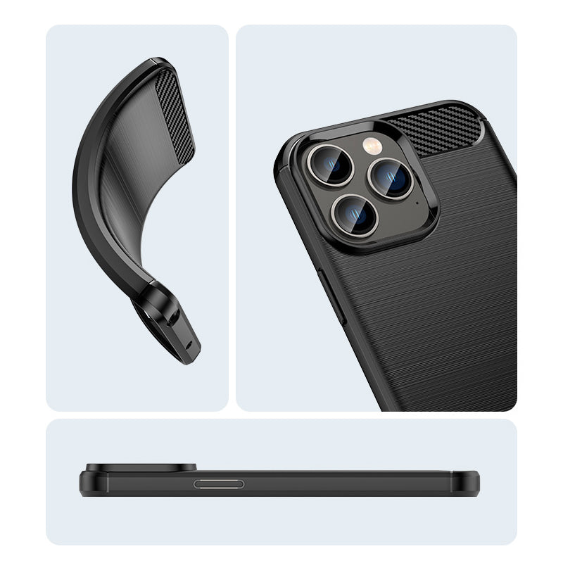Navy Brushed Metal Case (iPhone 14 Pro Max)
