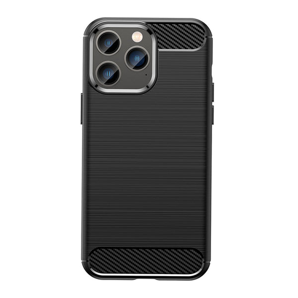 Black Brushed Metal Case (iPhone 14 Pro Max)