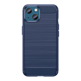 Navy Brushed Metal Case (iPhone 14)