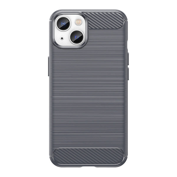 Grey Brushed Metal Case (iPhone 14)