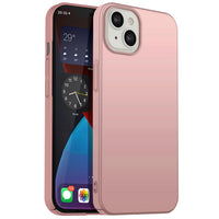 Metallic Rose Gold Hard Case (iPhone 14 Plus)
