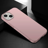 Metallic Rose Gold Hard Case (iPhone 14 Plus)